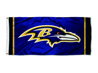 3X5FT Custom Nfl Baltimore Crow Flag