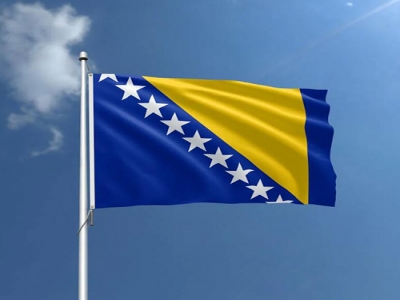 Custom in Stock Bosnia and Herzegovina Flag