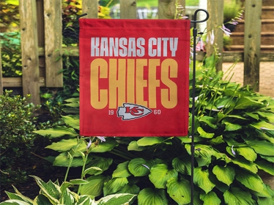 Custom Kansas City Chiefs Garden flag