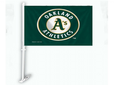 Custom MLB Oakland Athletics Car Flag