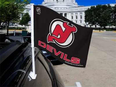 Custom NHL New Jersey Devils Car Flag