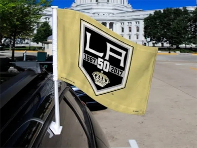 Custom NHL Los Angeles Kings Car Flag