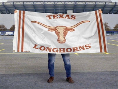 Custom Texas Longhorns Flag