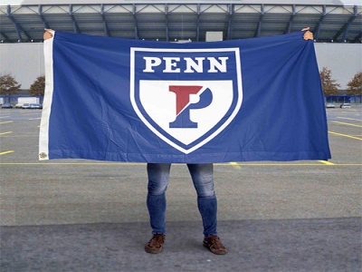 Custom NCAA Pennsylvania Quakers Flag