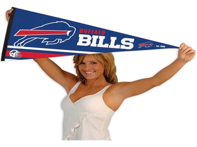 Custom NFL Buffalo Bills Pennant