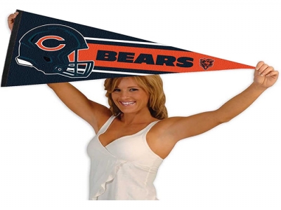 Custom NFL Chicago Bears Pennant