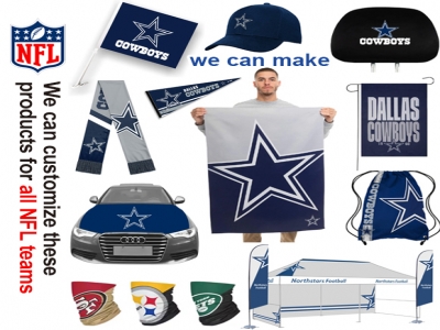 Custom Dallas Cowboys flag