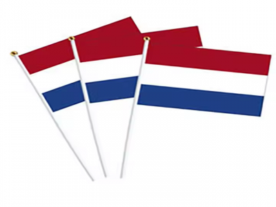 Customized Dutch hand cranked flag