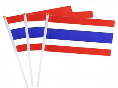 Custom Thailand Hand Flag