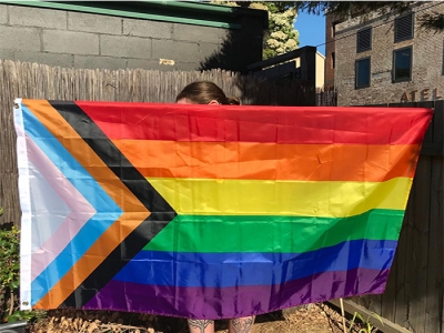 Custom LGBTQ Flag