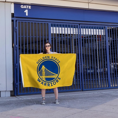 Custom NBA Golden State Warriors Flag