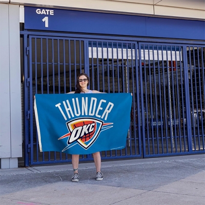 Custom NBA Oklahoma City Thunder Flag