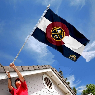 Custom NBA Denver Nuggets Flag