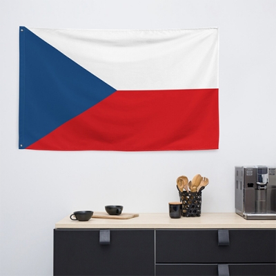 Custom Czech Republic Flag