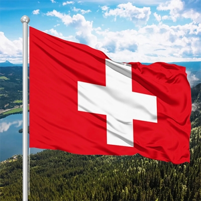 Custom Switzerland Flag