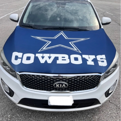 Customized NFL Dallas Cowboys Car Engine Cover Flag