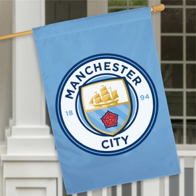 Custom 3-5 FT Manchester City flag