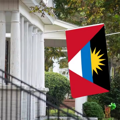 Custom 3-5 ft Antiqua and Barbuda Flag