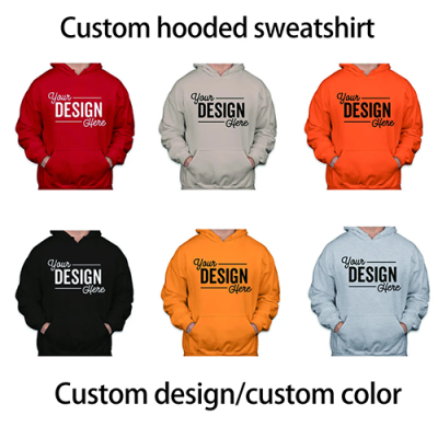 Custom design hoodies for children and adults