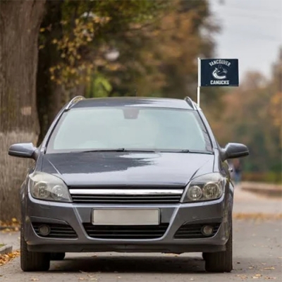 Custom NHL Vancouver Canucks Car Flag