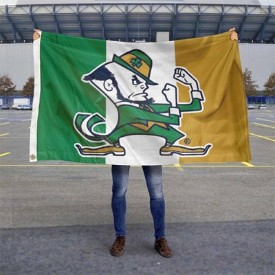 Custom Notre Dame Fighting Irish Flag