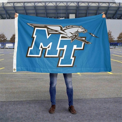 Custom NCAA Middle Tennessee Blue Raiders Flag