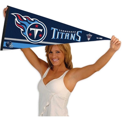 Custom NFL Tennessee Titans Pennant