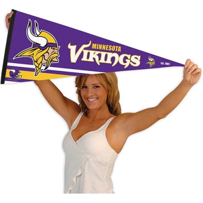 Custom NFL Minnesota Vikings Pennant