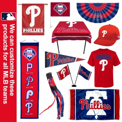 Custom MLB Philadelphia Phillies Flag